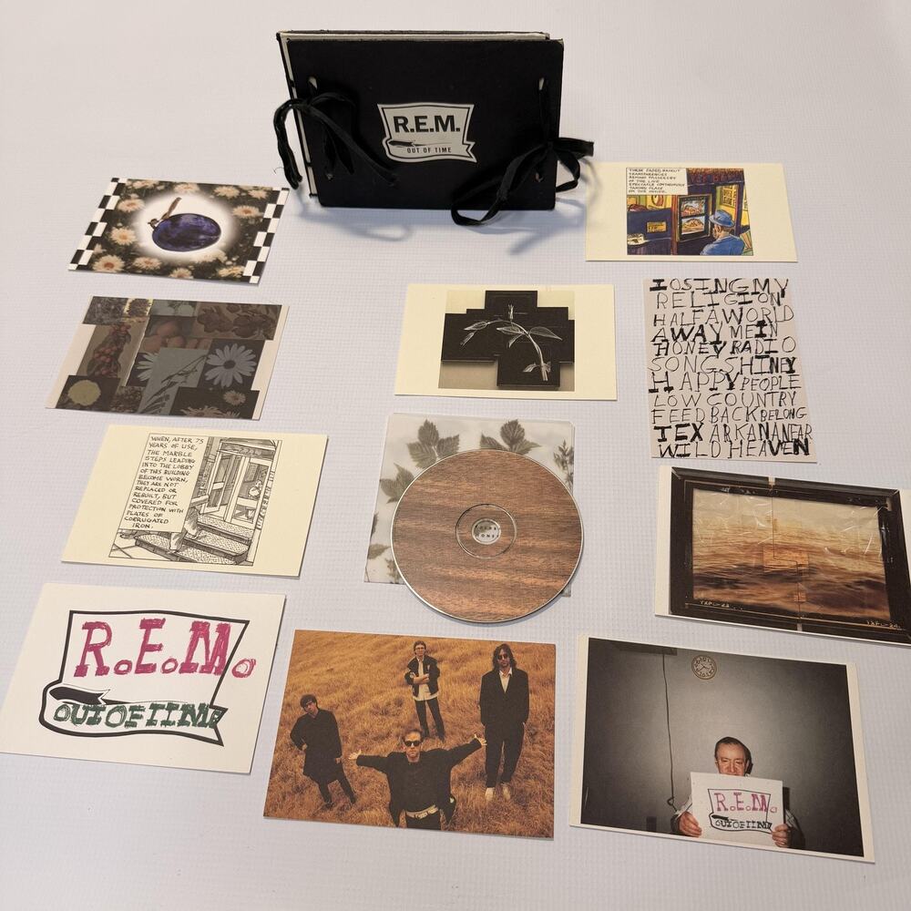 R.E.M. CD Dust Of Time Out Of Time Rock Album 1991 Warner Alternative Indie